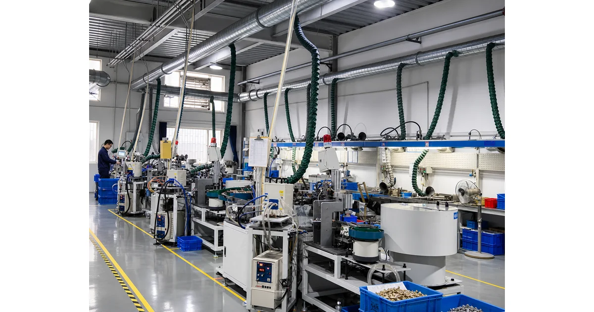 Manogauge factory production environment for industrial pressure gauge manufacturing