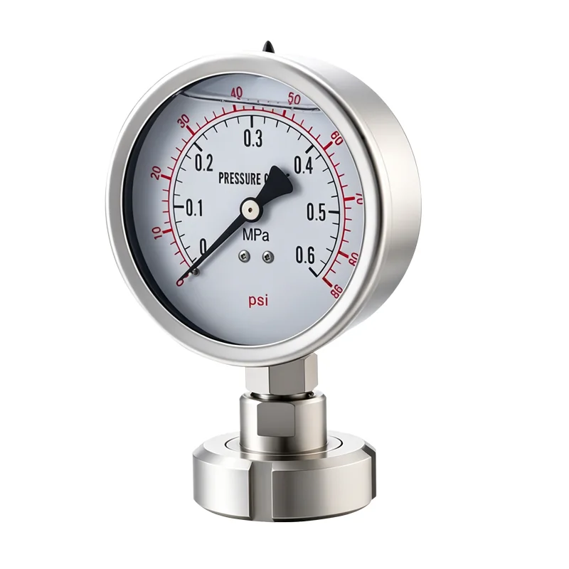 Isolating-Diaphragm Gauge - Radial Type 2